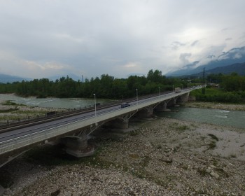 Provincia di Belluno - Allargamento del ponte sul torrente Cordevole a Bribano di Sedico (BL)