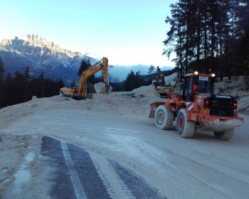 Lavori di Somma Urgenza a Cortina d'Ampezzo - Località Acquabona